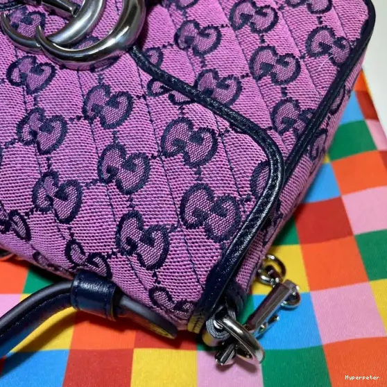 Hyper Peter Bag Top GG Mini Marmont GUCCI Handle 0524